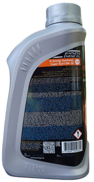 Моторное масло G-Energy Synthetic Super Start 0W30 / 253140487