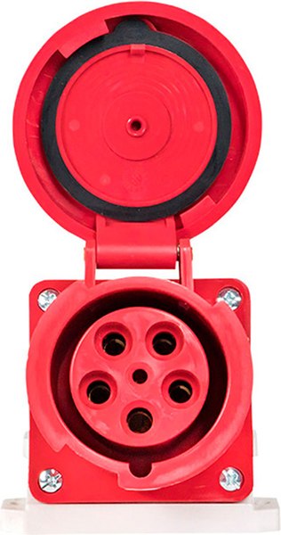 Розетка силовая ETP 135 3Р+РЕ+N 63А 380В ip67 / 67611