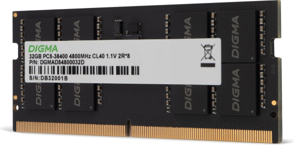 Оперативная память DDR5 Digma DGMAS54800032D