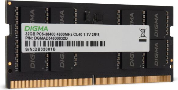Оперативная память DDR5 Digma DGMAS54800032D