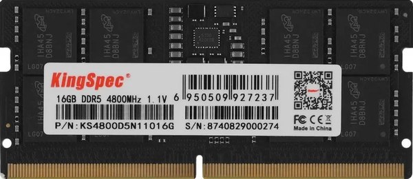 Оперативная память DDR5 KingSpec KS4800D5N11016G - фото