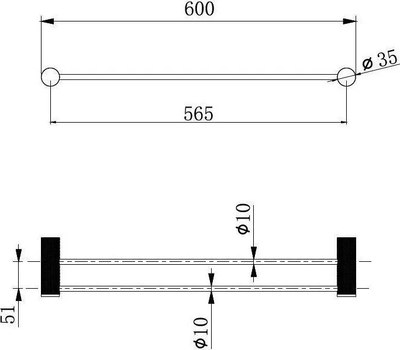Держатель для полотенца Allen Brau Priority 4.0 6.31C12-31 / 327954 - фото