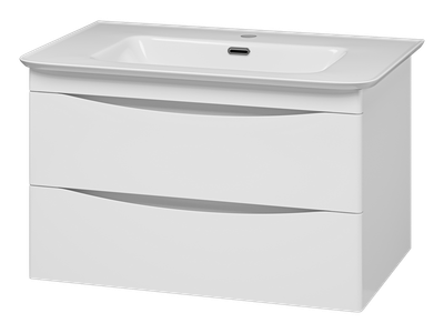 Тумба под умывальник Misty Мираж 80 / П-Мир-01080-011П2Я