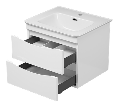 Тумба под умывальник Misty Мираж 60 / П-Мир-01060-011П2Я