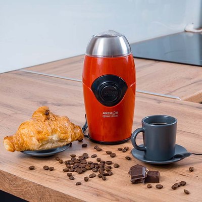 Кофемолка Аксион КМ 22 (красный)