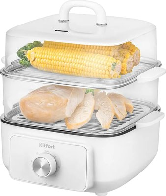 Пароварка стационарная Kitfort КТ-6484 - фото
