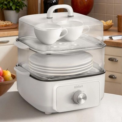 Пароварка стационарная Kitfort КТ-6484