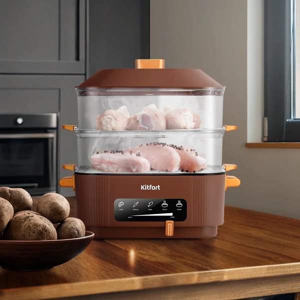 Пароварка стационарная Kitfort КТ-6506