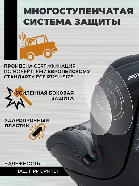 Автокресло Sweet Baby Gravity BH7613519 О9
