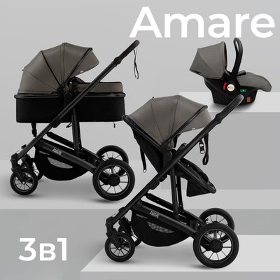Детская универсальная коляска Sweet Baby Amare GL 3в1