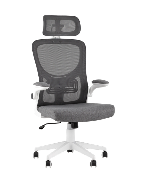 Кресло офисное TopChairs Airone D-516-1 (серый) - фото