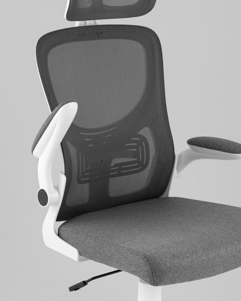 Кресло офисное TopChairs Airone D-516-1 (серый)