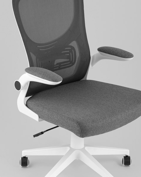 Кресло офисное TopChairs Airone D-516-1 (серый)