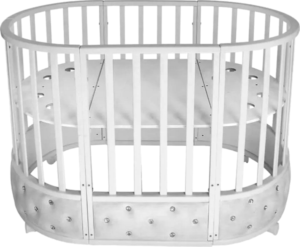 Детская кровать-трансформер Sweet Baby Brillantezza 7в1 на колесах