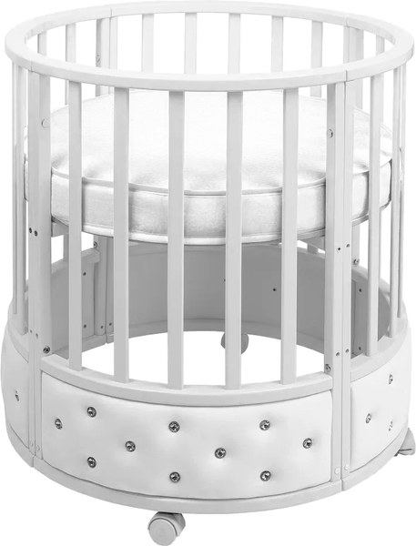 Детская кровать-трансформер Sweet Baby Brillantezza 7в1 на колесах