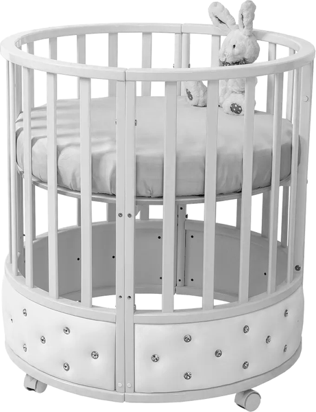 Детская кровать-трансформер Sweet Baby Brillantezza 7в1 на колесах