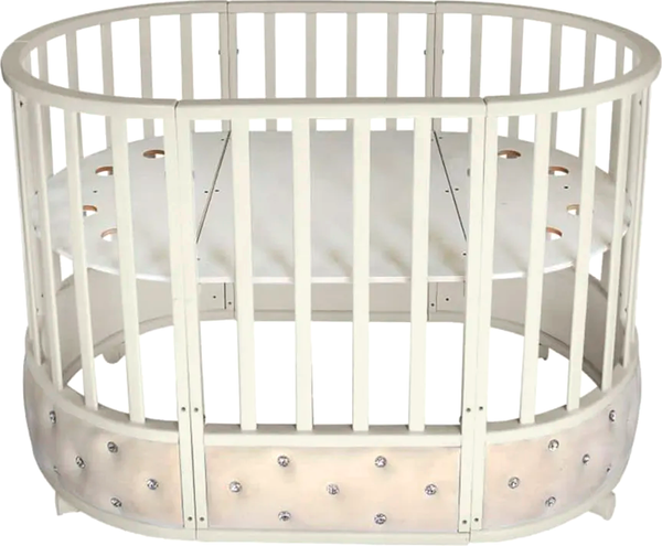 Детская кровать-трансформер Sweet Baby Brillantezza 7в1 на колесах