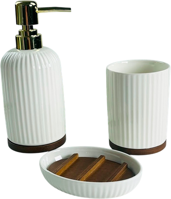 Набор аксессуаров для ванной Lenardi Tropical 235-033 - фото