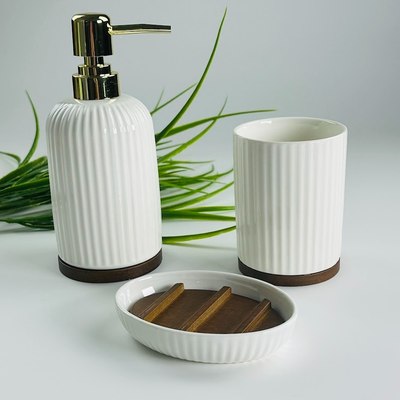 Набор аксессуаров для ванной Lenardi Tropical 235-033