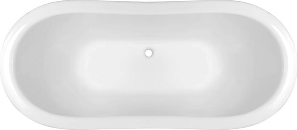 Ванна из искусственного мрамора Эстет Boston 180x74 Silk / ФР-00014525 - фото