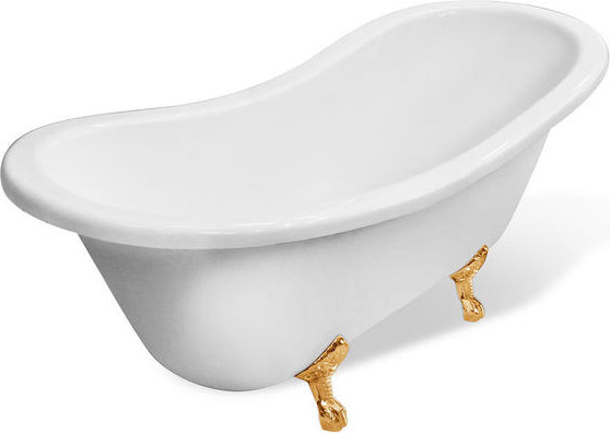 Ванна из искусственного мрамора Эстет Boston 180x74 Silk / ФР-00014525