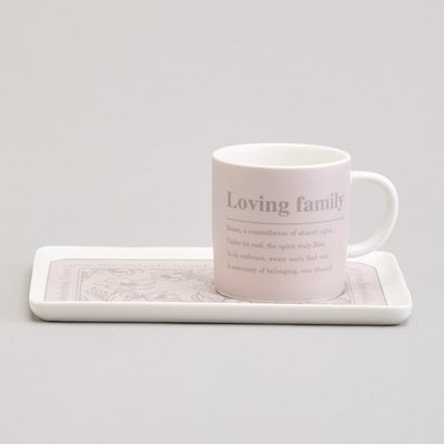 Кружка с блюдцем Lefard Loving Family 756-483