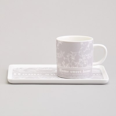 Кружка с блюдцем Lefard Sweet Home 756-484