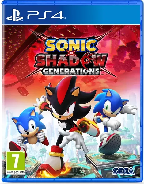 Игра для игровой консоли PlayStation 4 Sonic X Shadow Generations - фото