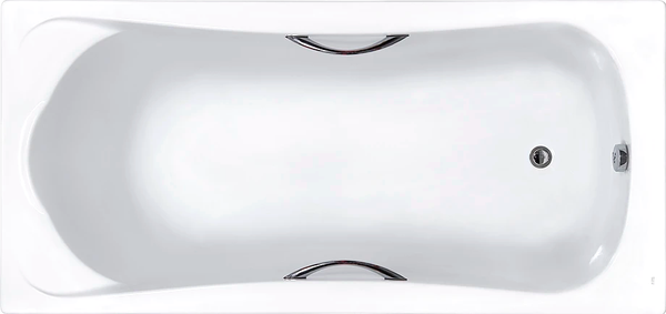 Ванна акриловая Roca BeCool 180x90 / ZRU9307685 + ZRU9307686 - фото