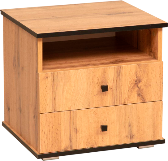 Прикроватная тумба Олмеко Либерти 51.17 опора 150мм - фото