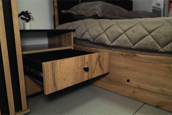 Прикроватная тумба Олмеко Либерти 51.17 опора 150мм