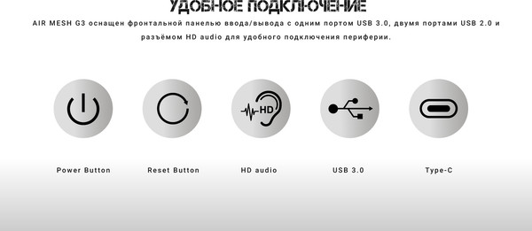 Корпус для компьютера Formula Air Mesh G3