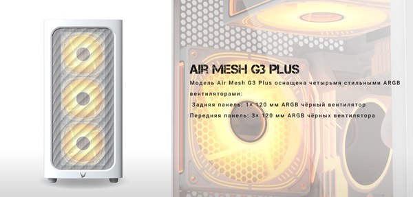 Корпус для компьютера Formula Air Mesh G3