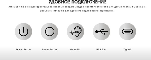 Корпус для компьютера Formula Air Mesh G3