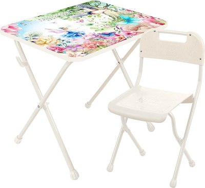 Комплект мебели с детским столом Ника КП/Ф с феями - фото