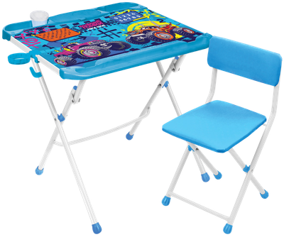 Комплект мебели с детским столом Ника Большие гонки КНД4/БГ2 - фото