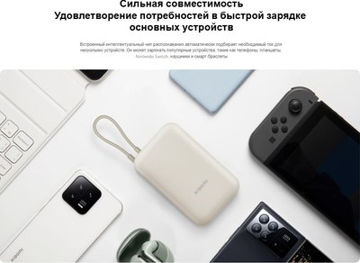 Портативное зарядное устройство Xiaomi Power Bank 10000mAh / BHR9072GL