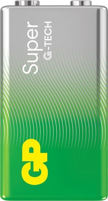 Батарейка GP Batteries Super 6LR61/1604A21-5 - фото