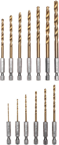 Набор сверл Kranz 1.5-6.5мм / KR-91-0622