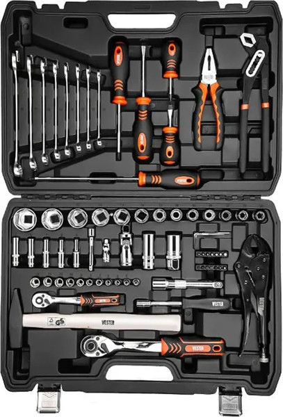 Универсальный набор инструментов ForceKraft Wester FK-WT072 - фото