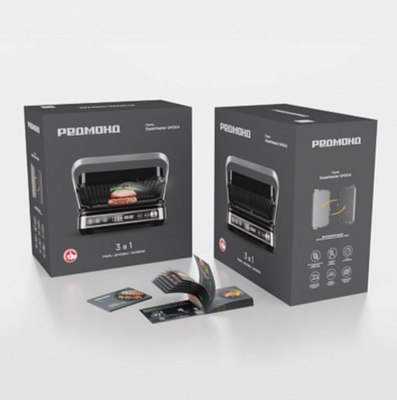 Электрогриль Redmond SteakMaster GM304 (серебристый)