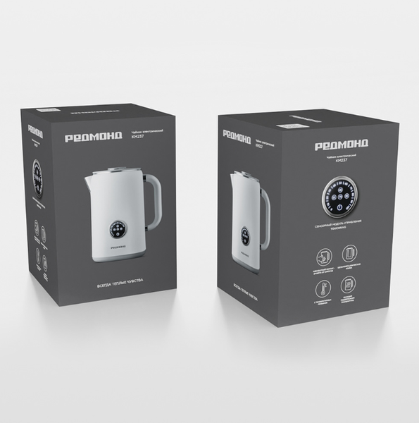 Электрочайник Redmond KM237 (белый)