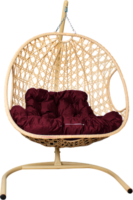 Кресло подвесное M-Group Для двоих Люкс / 11510502 - фото