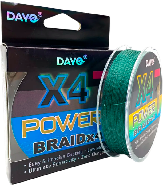 Леска плетеная Dayo Power Braid X4 0.25мм - фото