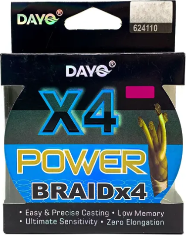 Леска плетеная Dayo Power Braid X4 0.30мм