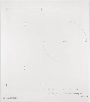 Индукционная варочная панель Maunfeld CVI453SBWH Lux Inverter - фото