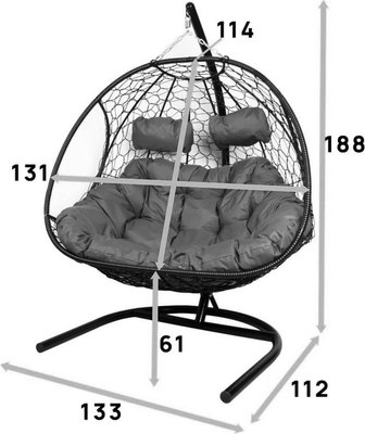 Кресло подвесное M-Group Добрыня / 11460505