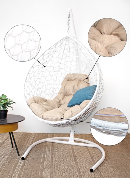 Кресло подвесное M-Group Капля Home / 11830101