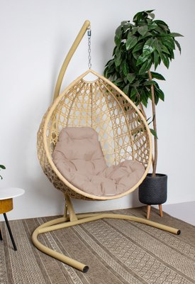 Кресло подвесное M-Group Капля Люкс / 11030501