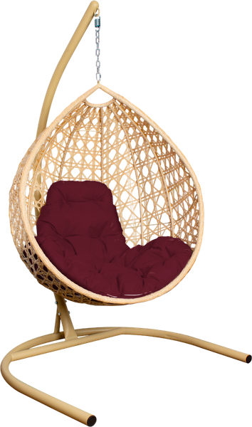 Кресло подвесное M-Group Капля Люкс / 11030502 - фото